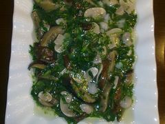 荠菜鲜虾双菇-五芳齋(云南南路店)