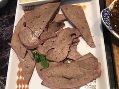 自制蒜泥猪肝-灶座小锅烀饼·铁锅炖(全国总店)