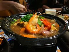 海鲜豆腐煲-萨芭蒂高空花园餐酒吧