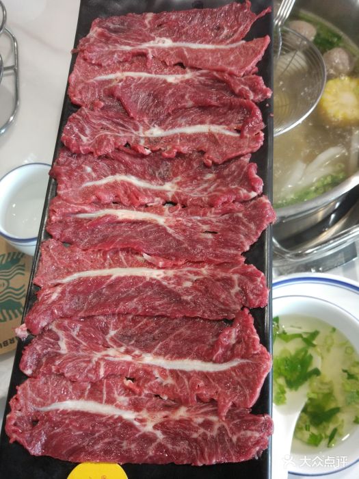 潮燚盛荟·潮汕牛肉火锅(天河客运站店)匙柄肉图片 - 第12张