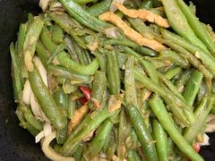 豆角丝炒肉拌转百刀-日上三甘(三里屯店)