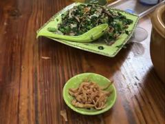 豆麦菜擂茶-海陆丰明凤擂茶