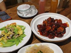 -东来菜馆•手抓海鲜家常菜•海鲜锅贴(鸽子窝店)