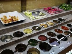 自助调料区-海底捞火锅(万达广场店)