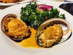 鲍鱼-领鲜活海鲜榴莲自助火锅(东门店)