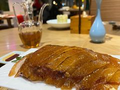 茶熏果木烤鸭-荷风细雨·中国茶宴(碧云店)