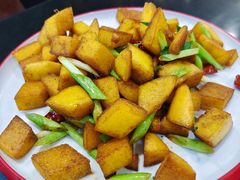 炒饼子-瑞杰烧烤店·24小时营业(山东路店)