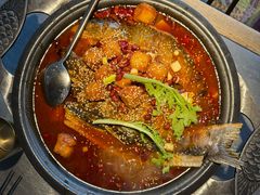 -探鱼·鲜青椒爽麻烤鱼(天一广场店)