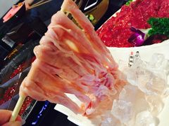 生抠鸭肠-宽板凳老灶火锅(簋街店)