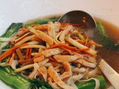 榨菜肉丝荞麦面-广州塔晖粤轩中餐厅
