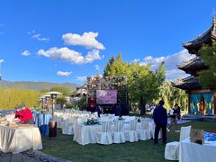 -丽江悦榕庄酒店-明月·雪山庭院餐厅