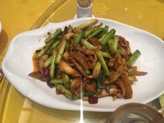 羊肚炒大蒜-蔡阿水羊肉店