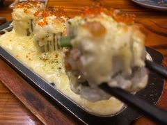 焗奶酪热寿司-坂吉屋·居酒屋深夜食堂(龙湖店)
