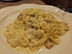 火腿帕尔马芝士白汁意面-南沙游艇会·大兵船餐厅