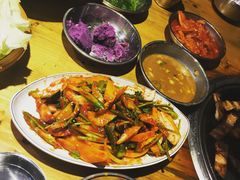 拌醬墨魚-麻蒲碳烤肉(远景路1号店)