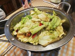 干锅包菜-阿巧一号私房菜(止园路店)