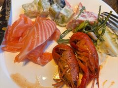 -大中华希尔顿酒店-念自助餐·海南美食·三文鱼