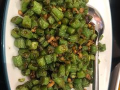 榄菜肉松炒四季豆-金翠河烧鹅餐厅(北城天街店)