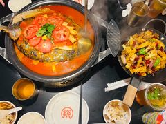 -探鱼·鲜青椒爽麻烤鱼(银泰城店)