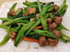 增城郊菜炒上排-潮喜竹溪荔湖酒家(荔枝湾店)