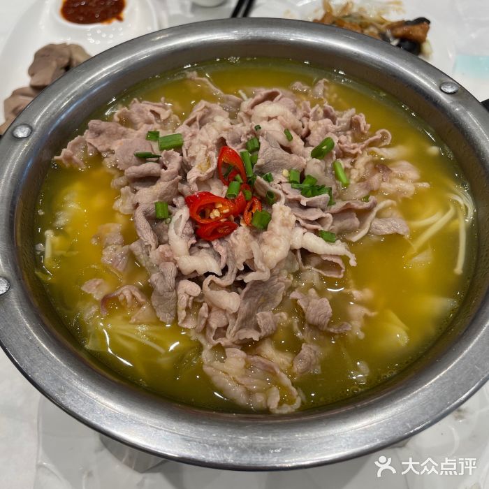 凯鸽酒楼•雁北民间菜(华北星店)酸汤羊肉图片