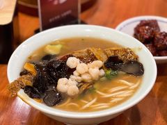 虾仁黄鱼面-奎元馆.百年奎元.非遗传承(西湖边的解放路店)