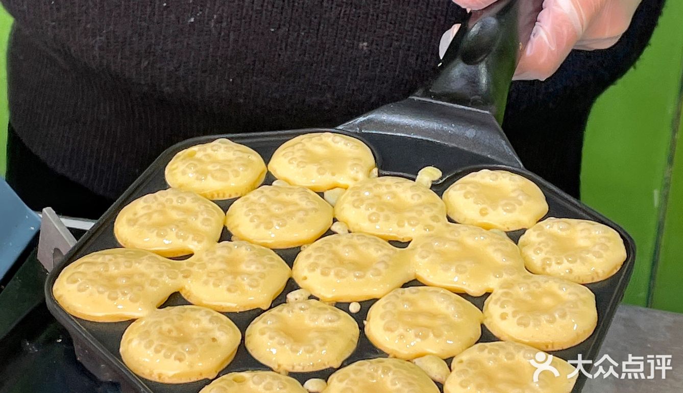 长沙糯叽叽爆浆鸡蛋仔🍳香到路人都凑过来问