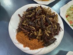 混炸蜢蚱-元谋凉鸡店(百年老店)