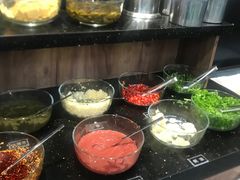 自助调料区-森季旋转火锅(怀远门店)