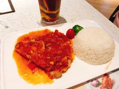 茄汁猪扒饭-新宝餐厅(流塘店)