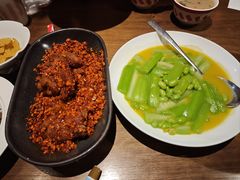 丝瓜毛豆-清水亭湖北菜(大屯DT51店)