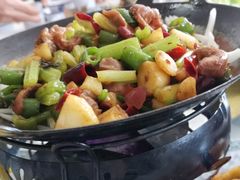 新派地三鲜-清风园肘子馆(万家大激店)