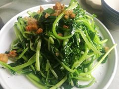 油渣鸡毛菜-兰溪小馆(东直门簋街店)