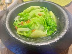 白灼生菜-转角·老弄堂上海菜(长寿路店)