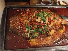 -探鱼·鲜青椒爽麻烤鱼(中天广场店)