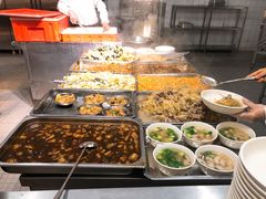 自助取餐区-北大学一食堂