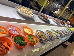 自助取餐区-爱客得牛排海鲜烤肉·火锅自助(春熙路黑金好店)
