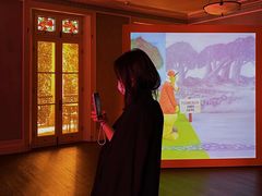 -Nathalie Djurberg与Hans Berg“牛皮纸包裹的月亮”-Prada荣宅当季展览