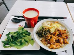 香辣宫保鸡丁豆花饭-永和大王·现磨豆浆·卤肉饭(九亭SH085店)