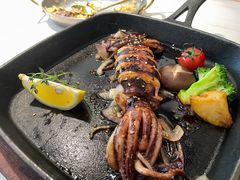 铁板照烧整只大鱿鱼-牛扒先生·厚切雪花牛扒西餐厅(北京路禺山路店)