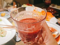 草莓蓝莓果汁-海派悦庭·海胆烧麦·新融合菜(凯德广场店)