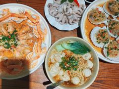 海鲜混沌面-全渔村小海鲜