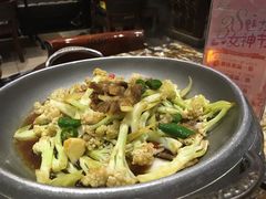 干锅有机花菜-北疆饭店(苏宁广场店)