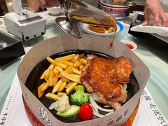 铁板鸡扒套餐-敏华冰厅(天河城店)