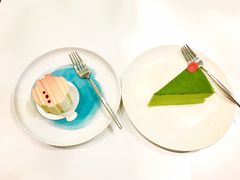 抹茶千层蛋糕-双风车咖啡馆 Twin Windmills(六道口店)
