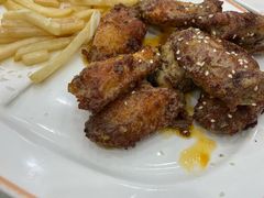 咸蛋黄鸡翅-盐通酒家(金桥湾清水苑店)