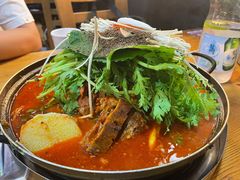 -喇喇排骨火锅·传统韩式脊骨汤(望京西园总店)