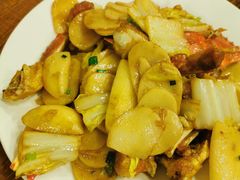 白蟹炒年糕-阿马蛋汤·宁波小海鲜(总店)