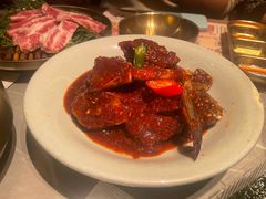 -草家酱蟹炭火烤肉店(珲春南路一店)