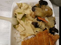 鸡排饭-辽宁省博物馆观众餐厅